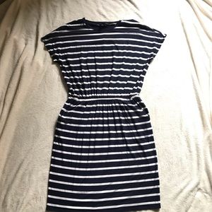 Banana Republic T-shirt Dress with Cinched Waist